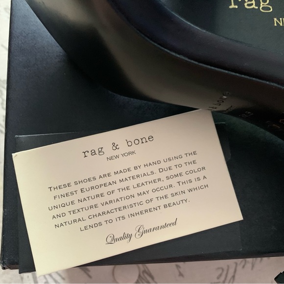 Rag & Bone Ellis Sandals in Black Size 7 & 8.5 (NIB) - Picture 7 of 9